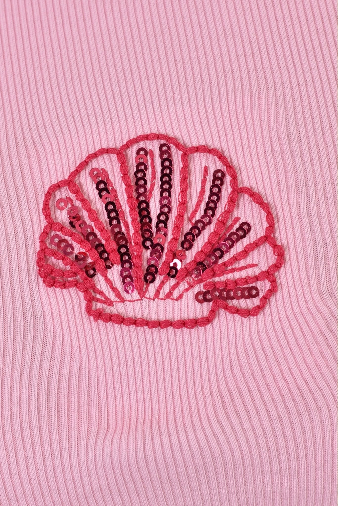 Pink statement top - Trendy & Comfortabel