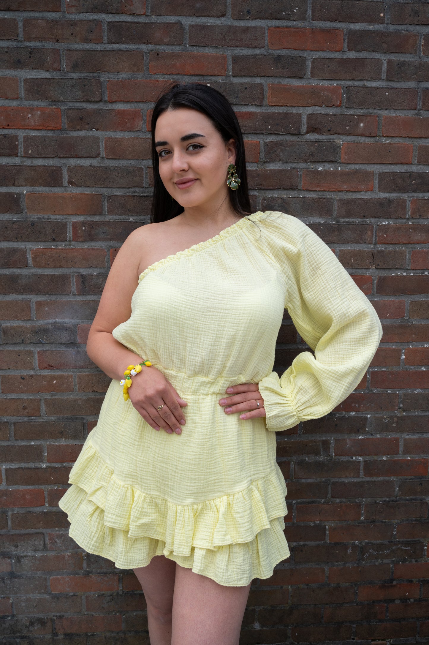 One Shoulder Combi Short