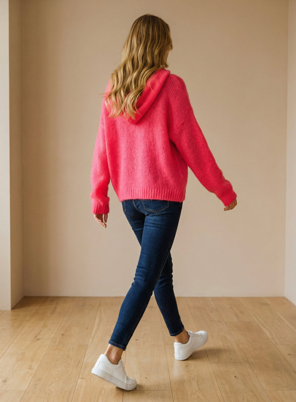 Trui Amanda – Oversize Hoodie | Taille Unique | Made in Italy