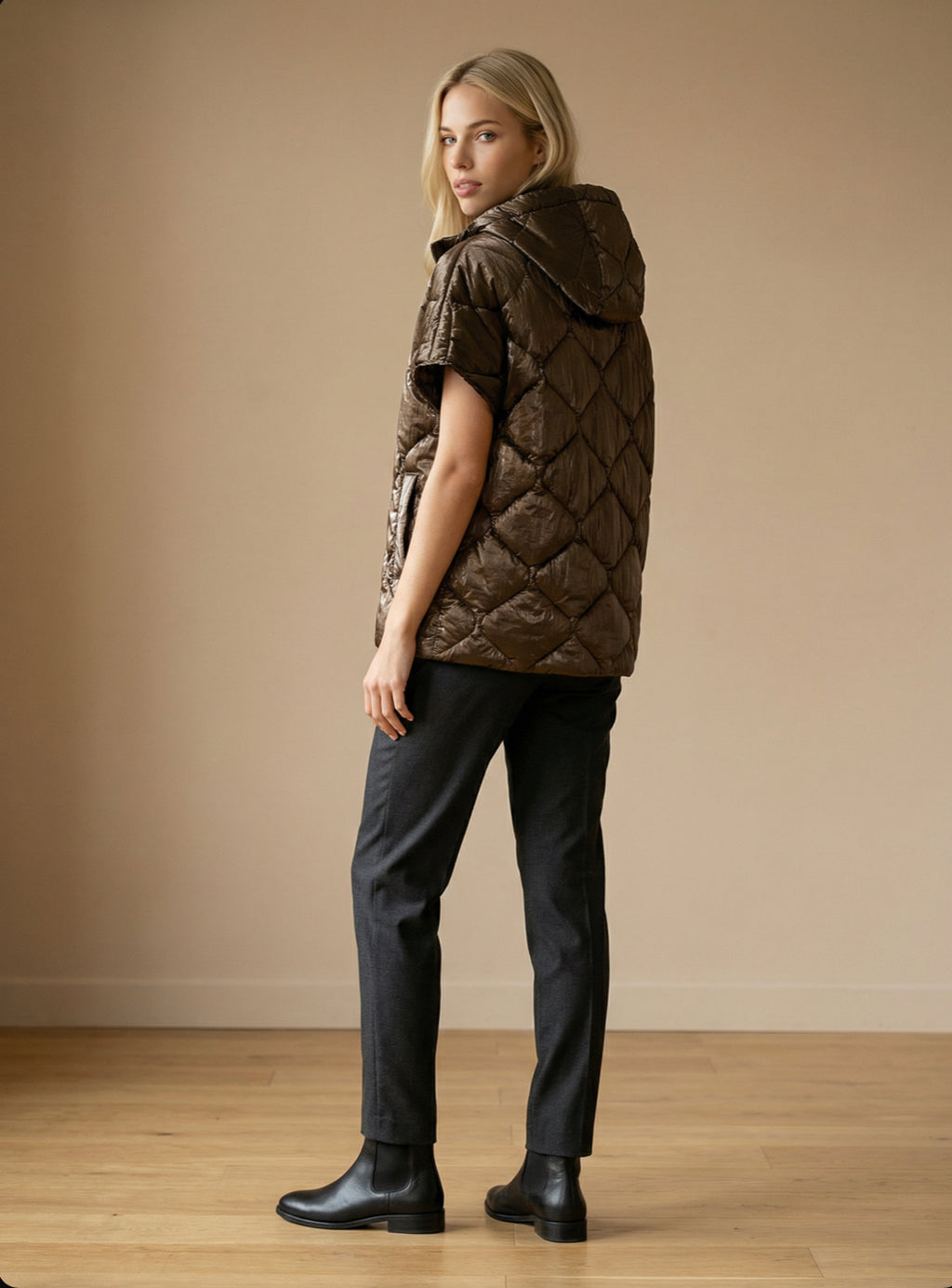 Cosy Hooded Bodywarmer