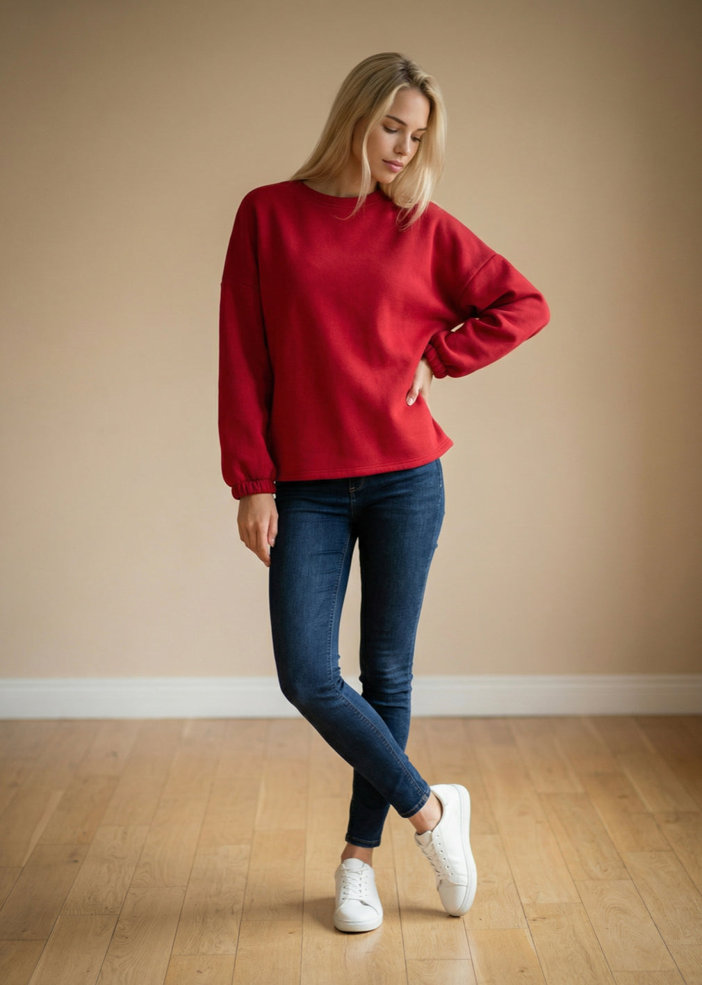 Trui Bisou – Oversize Sweater met Back Print