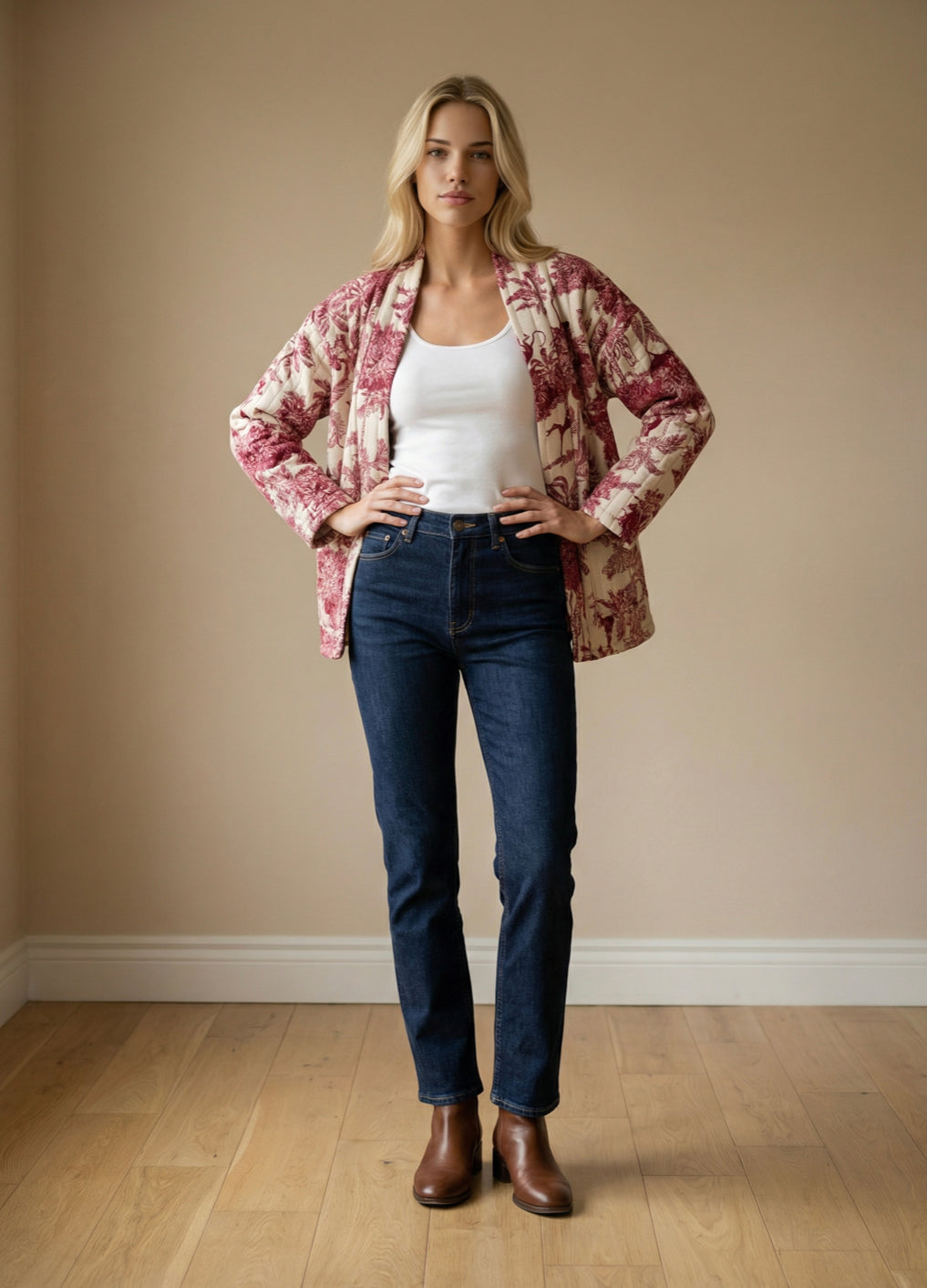Livia Print Jacket