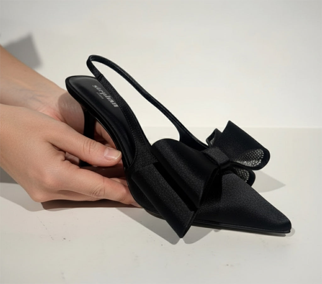 Slingback Pumps Hannah – Elegant met Strikdetail