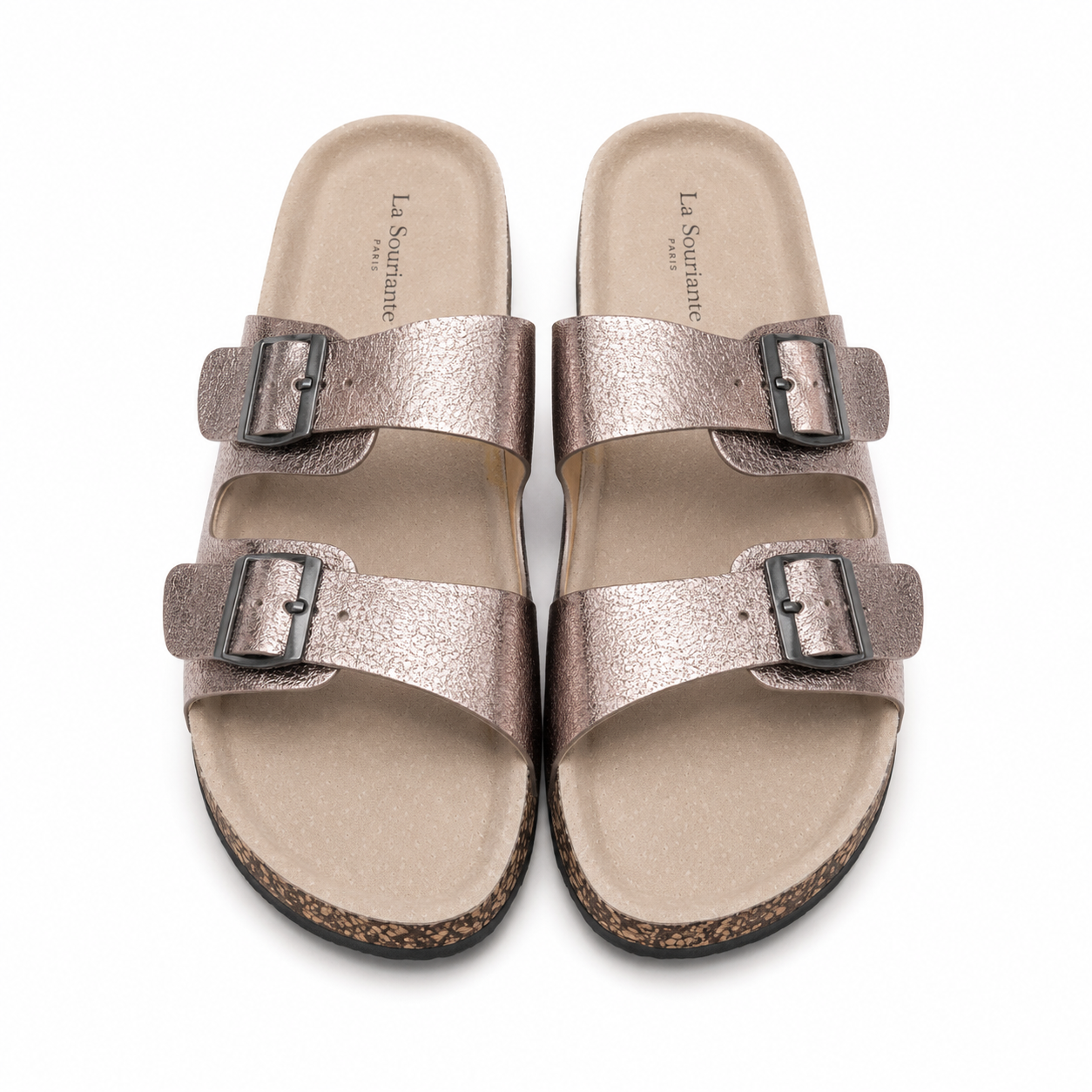Luna Buckle Slides