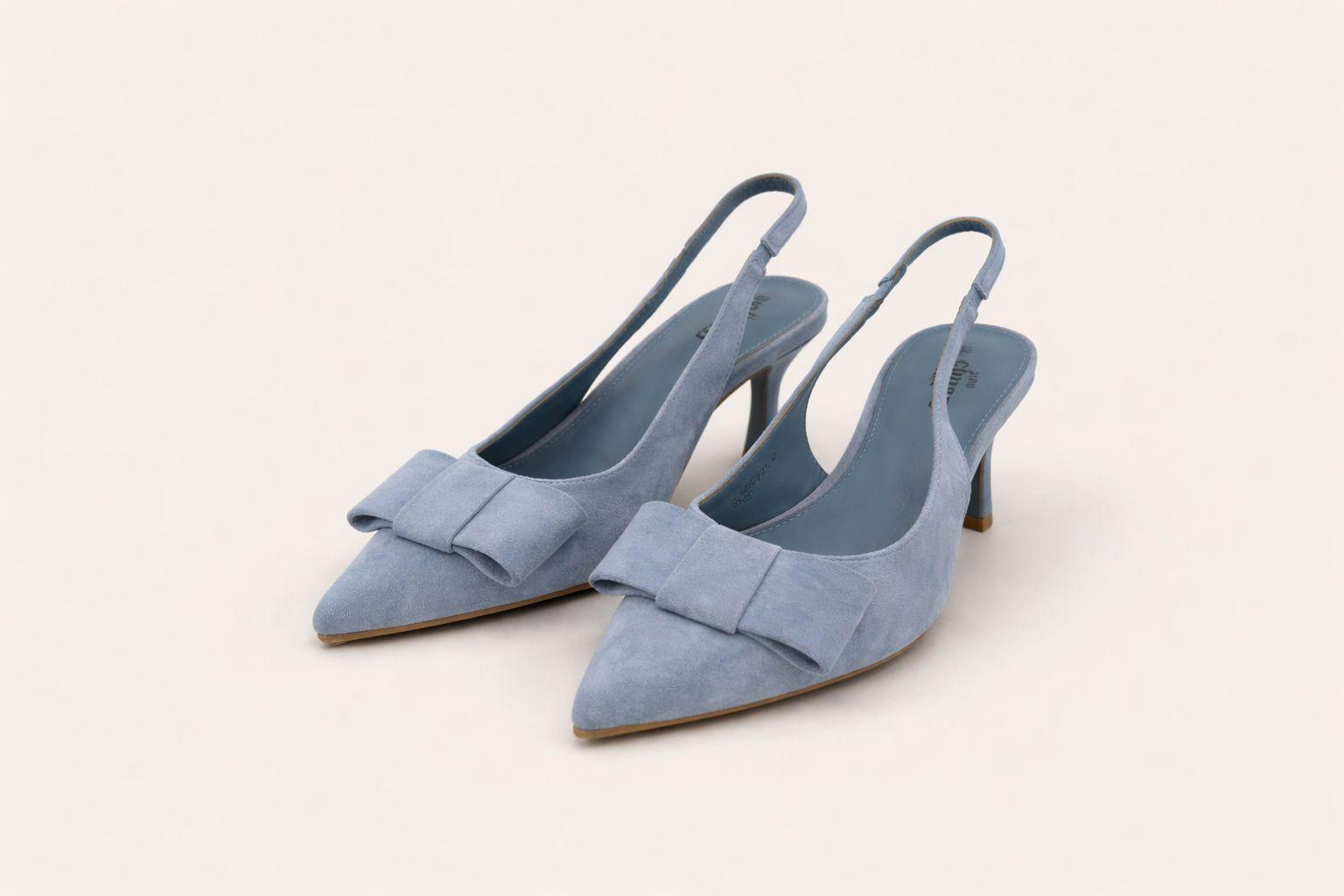 Slingback Pumps Lea – Strikdetail