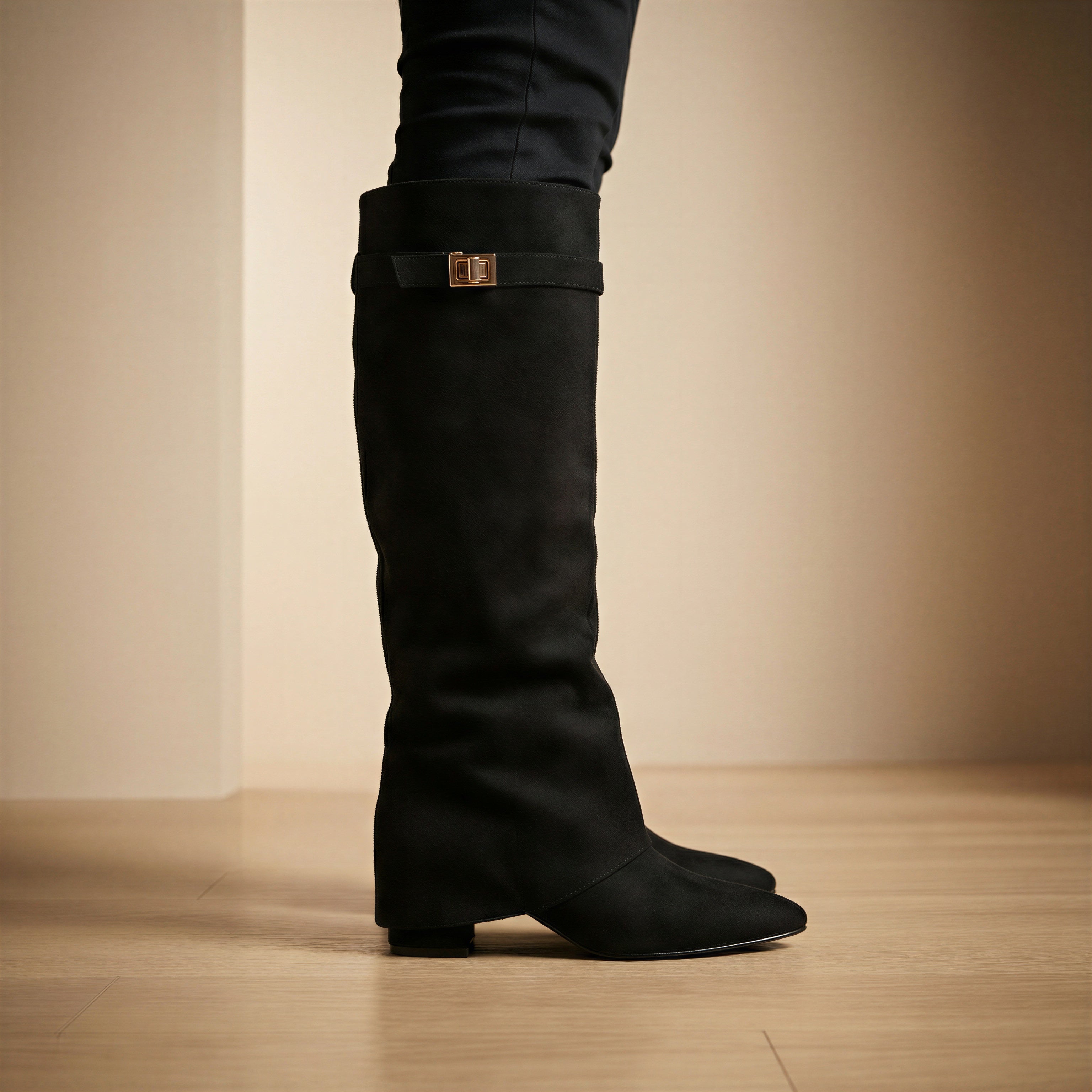 Meghan Knee-High Boots