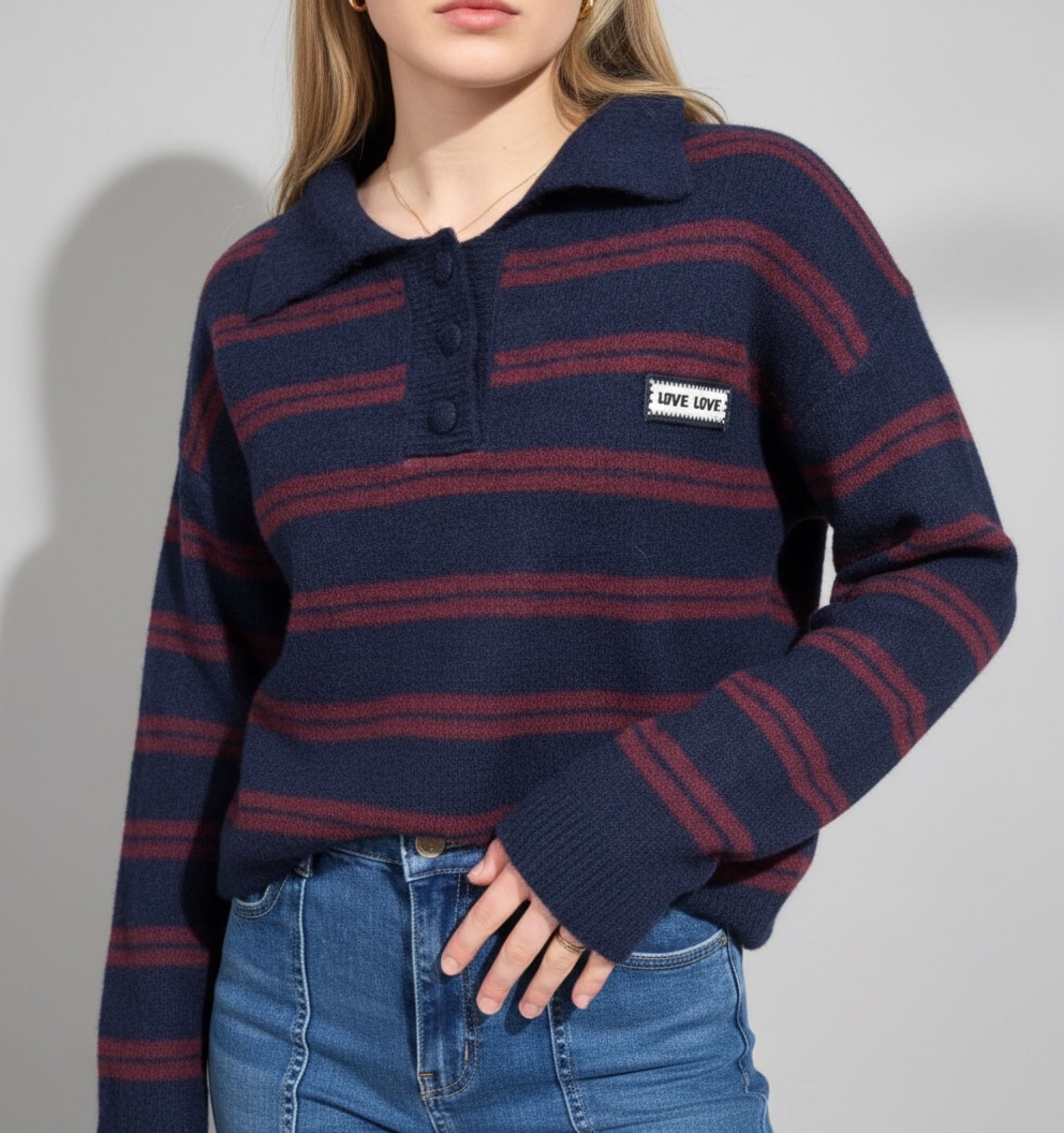Lou Stripe Knit