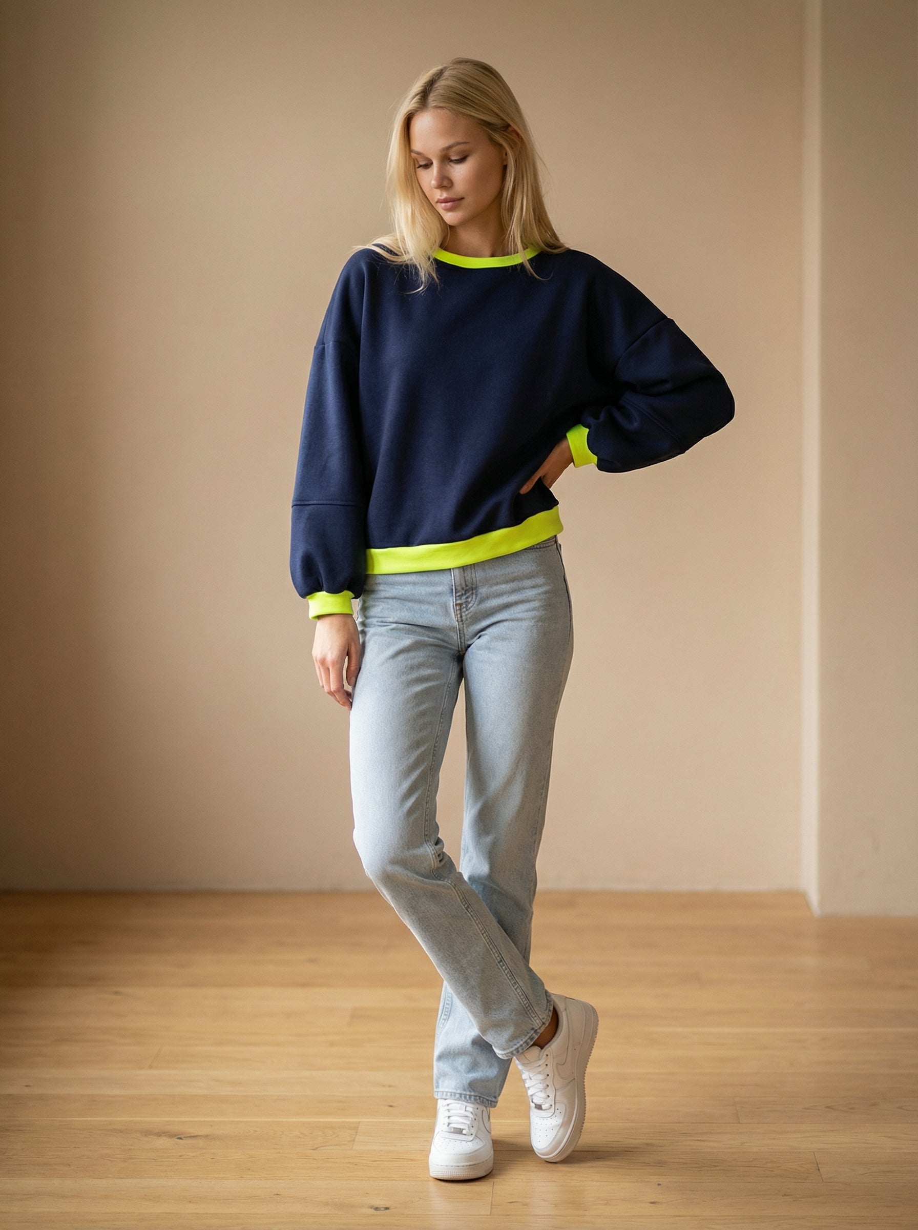 Neon Edge Sweater