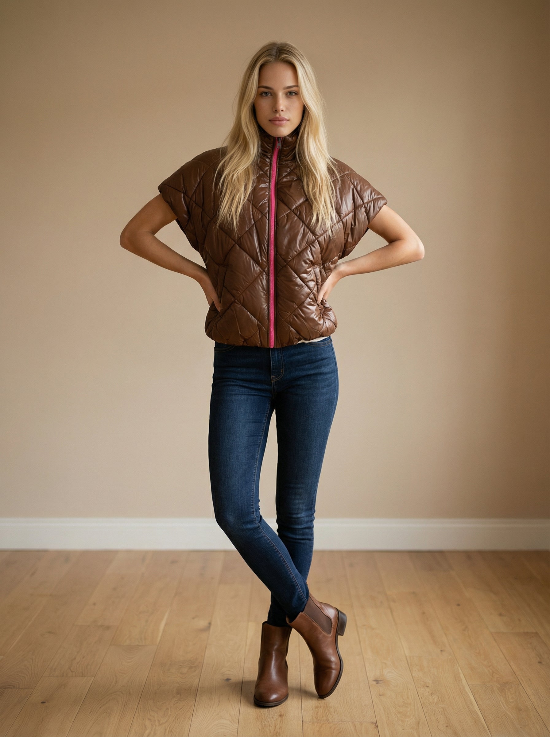 Quilted Oversize Bodywarmer – Comfort Fit