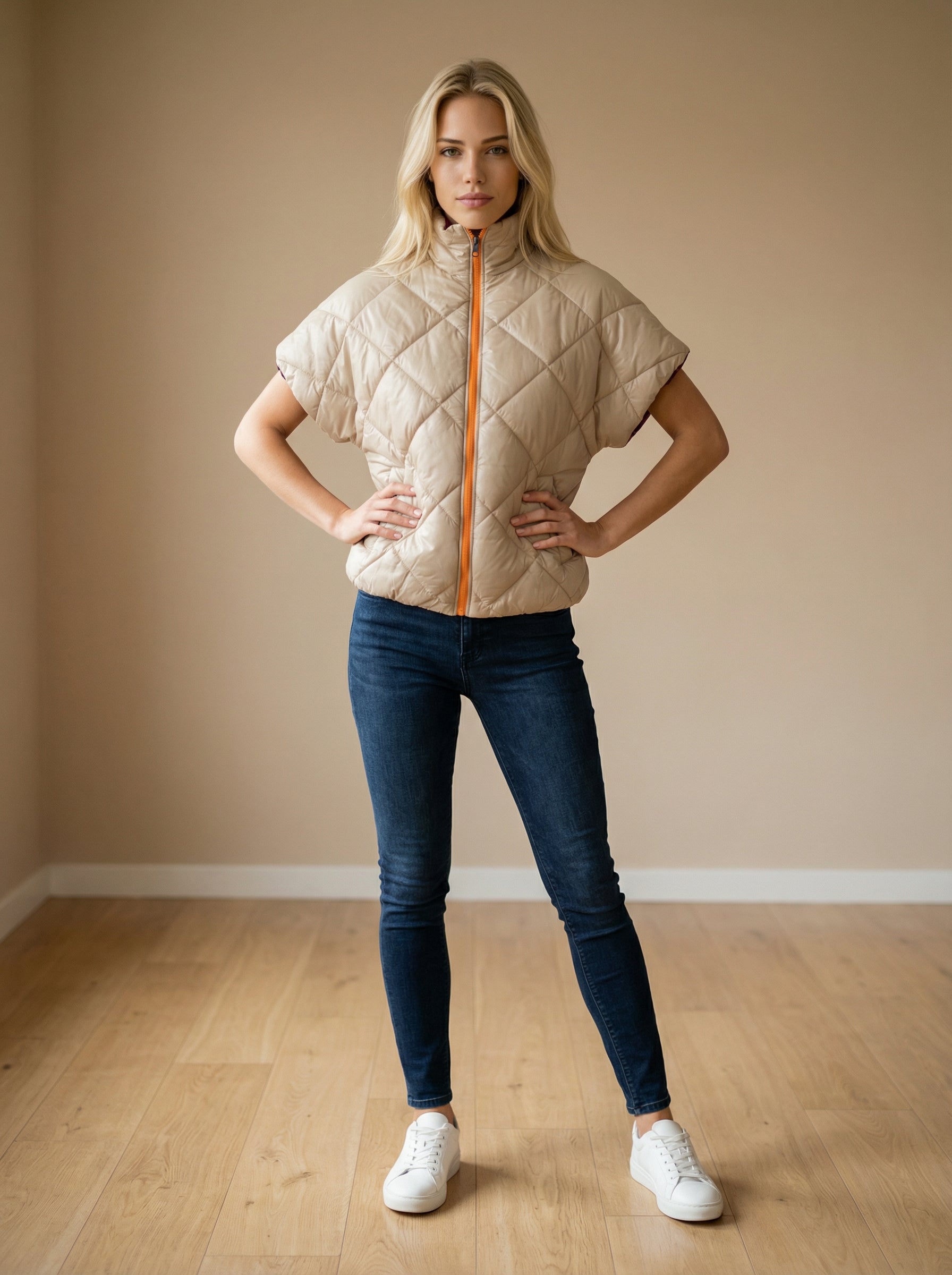 Quilted Oversize Bodywarmer – Comfort Fit