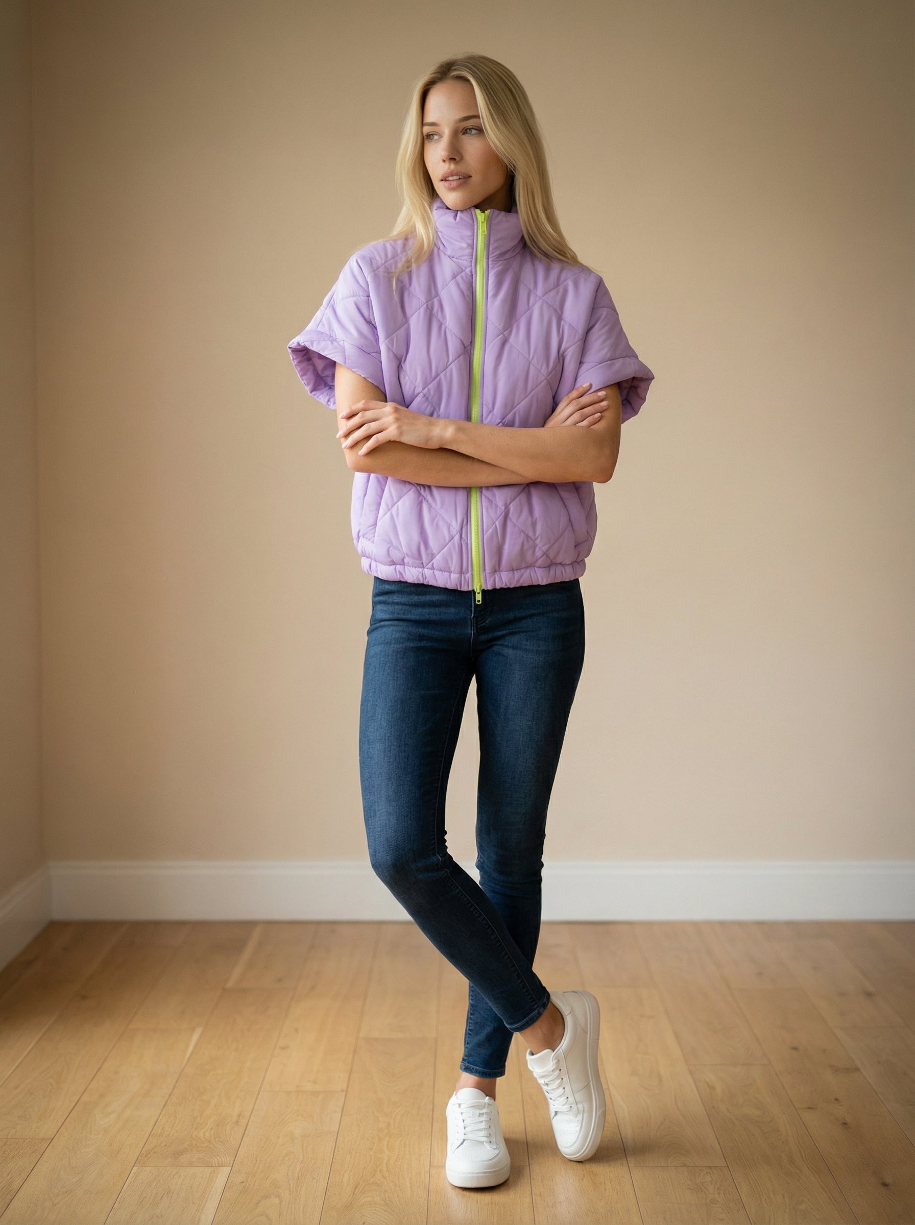 Quilted Oversize Bodywarmer – Comfort Fit