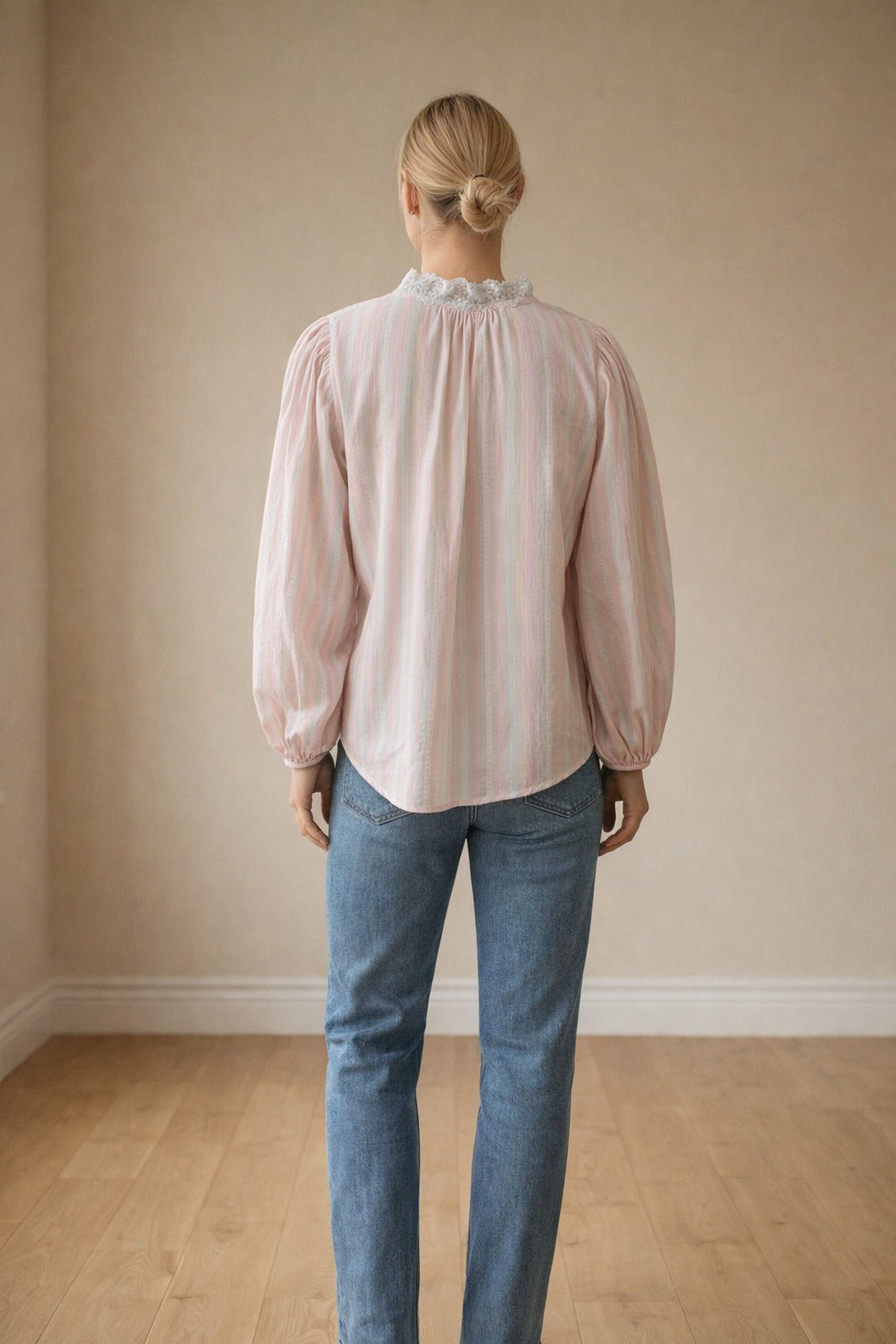 Rosalie Lace Blouse – 100% katoen