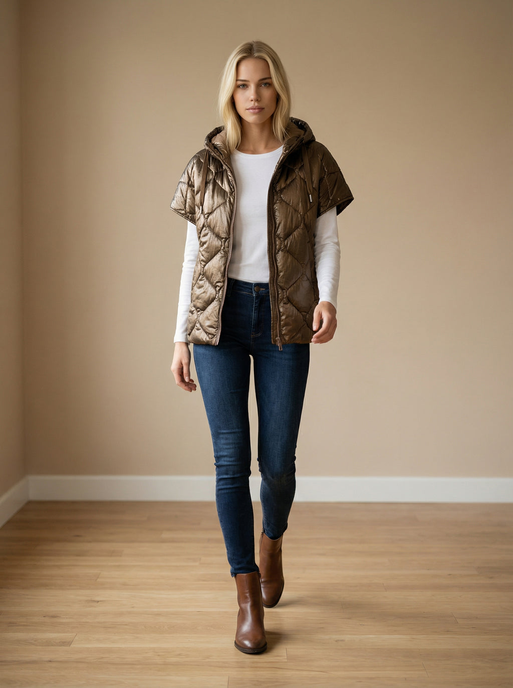 Cosy Hooded Bodywarmer