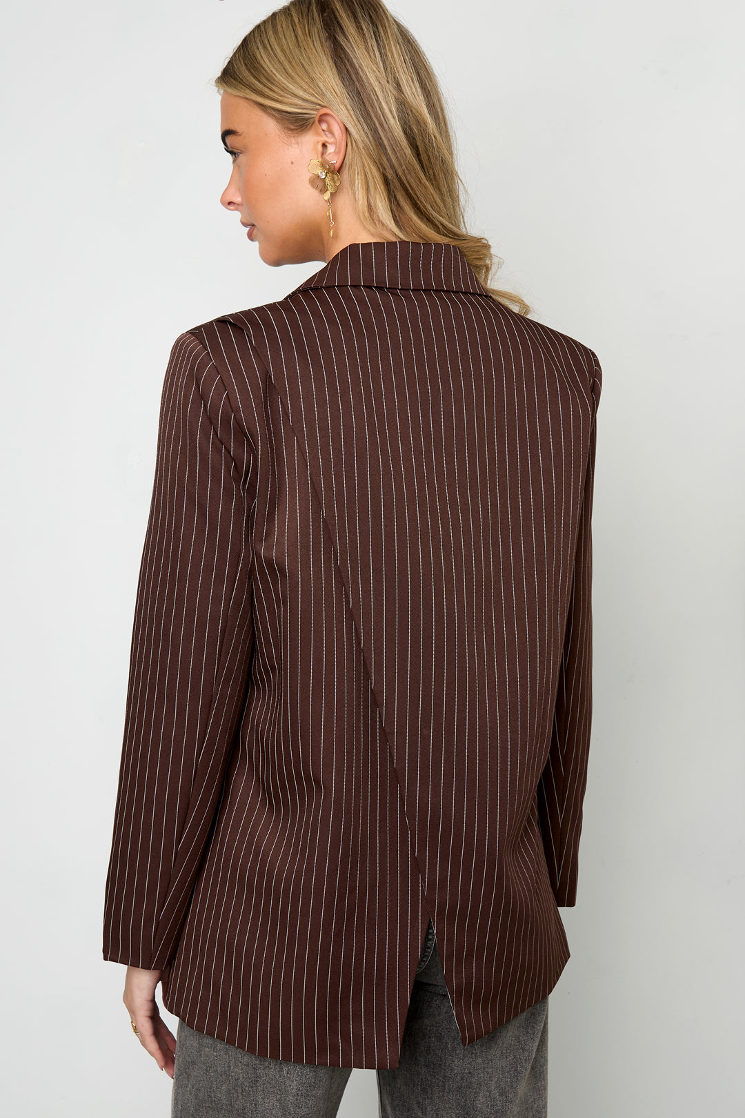 Asymmetrical blazer