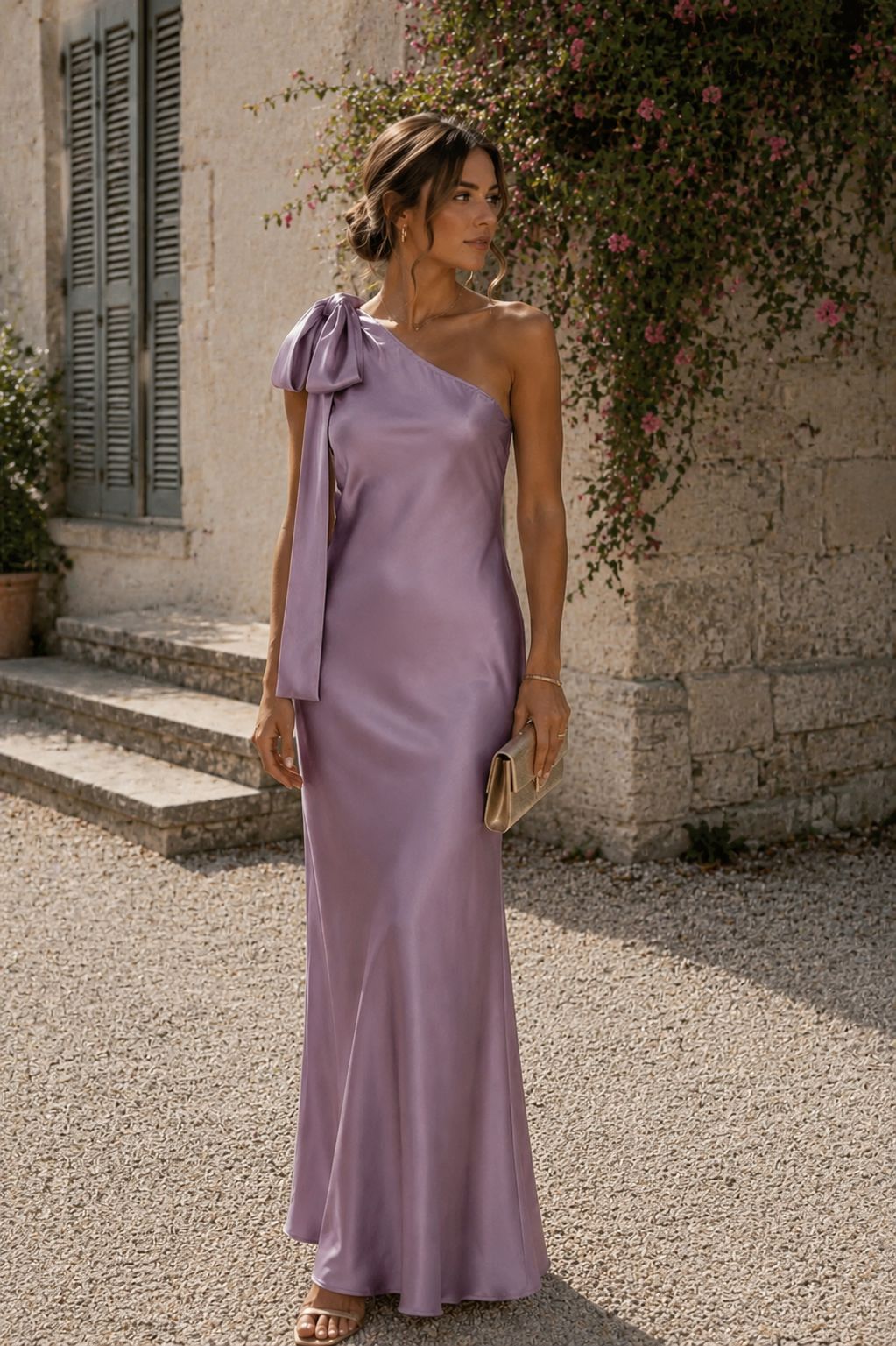 Elegant Satin Dress