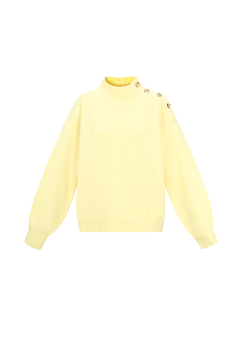Knitted Polyester Fiber Women's Turtleneck Sweater Casual Solid Color