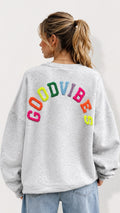 Good Vibes Oversized Sweater